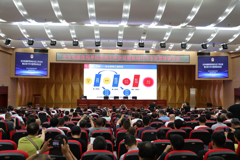 協(xié)會“特種設(shè)備質(zhì)量安全公益巡回大講堂”活動在我市電梯使用單位中開展